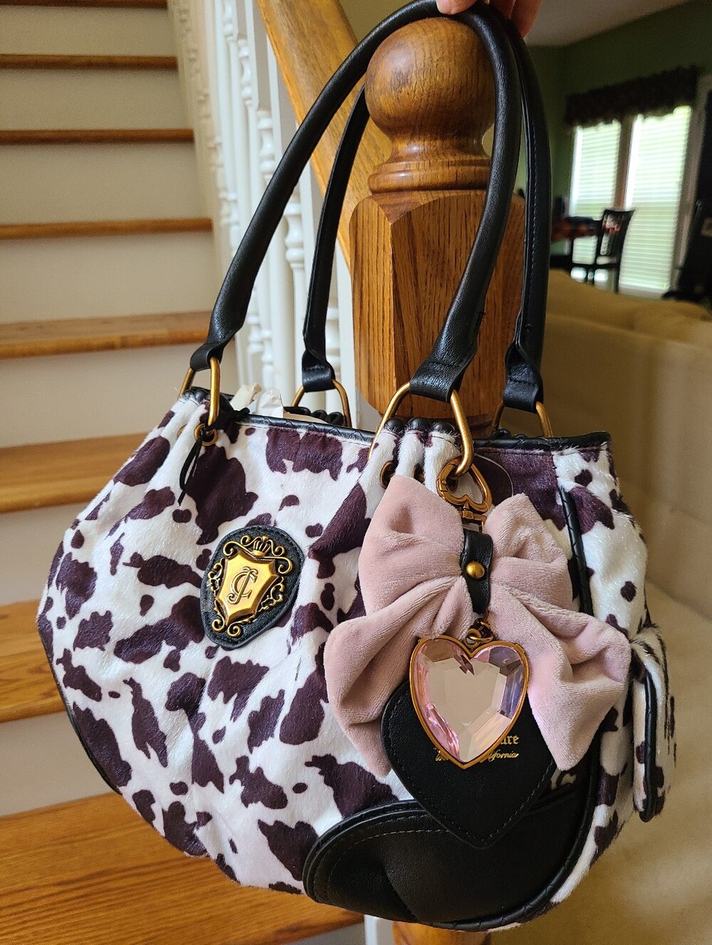 Juicy Couture Bag 🐄 Cow Print Purse